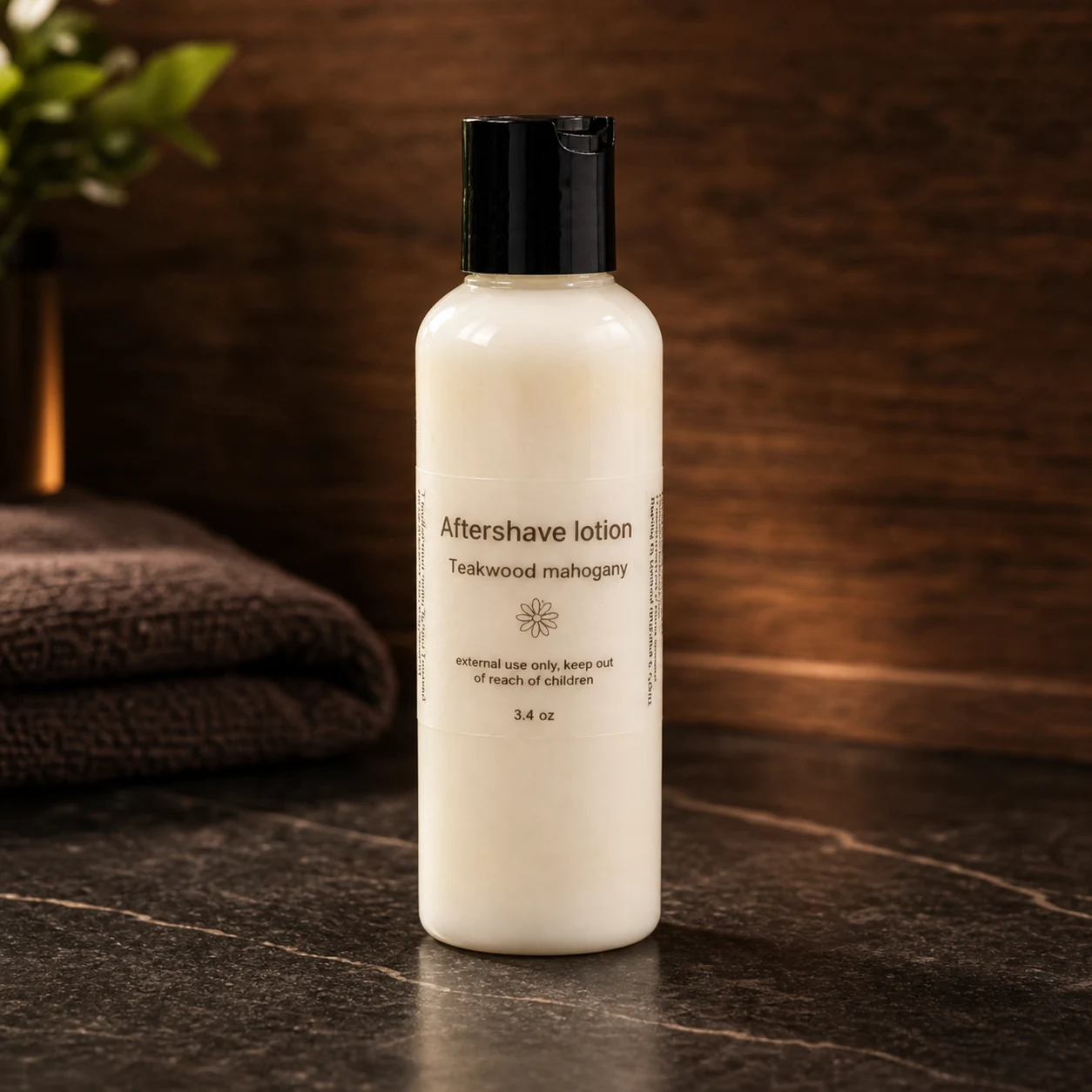 Aftershave Lotion {Teakwood Mahogany}