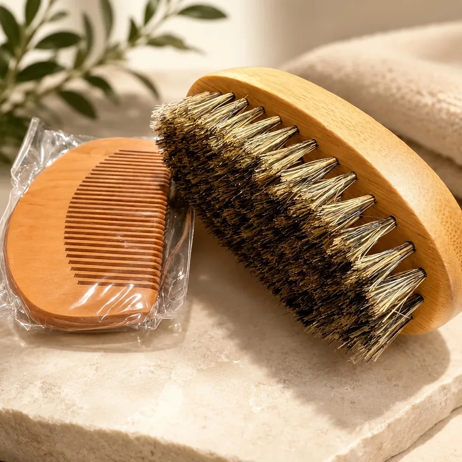Beard & Comb Set