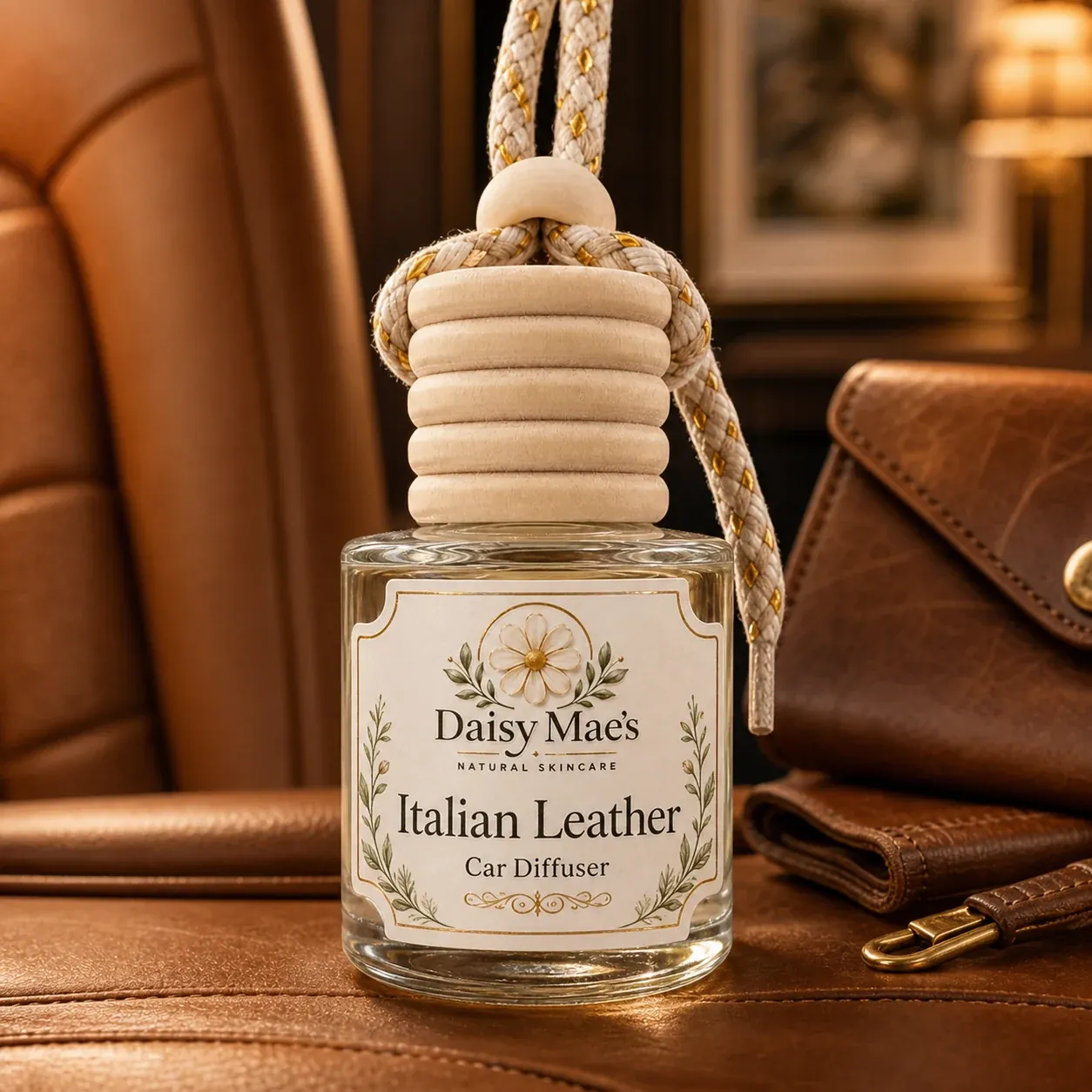 Car Diffuser {Italian Leather}