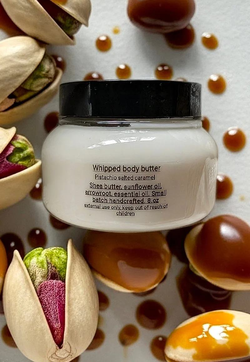 Daisy Mae's natural skincare display arrangement