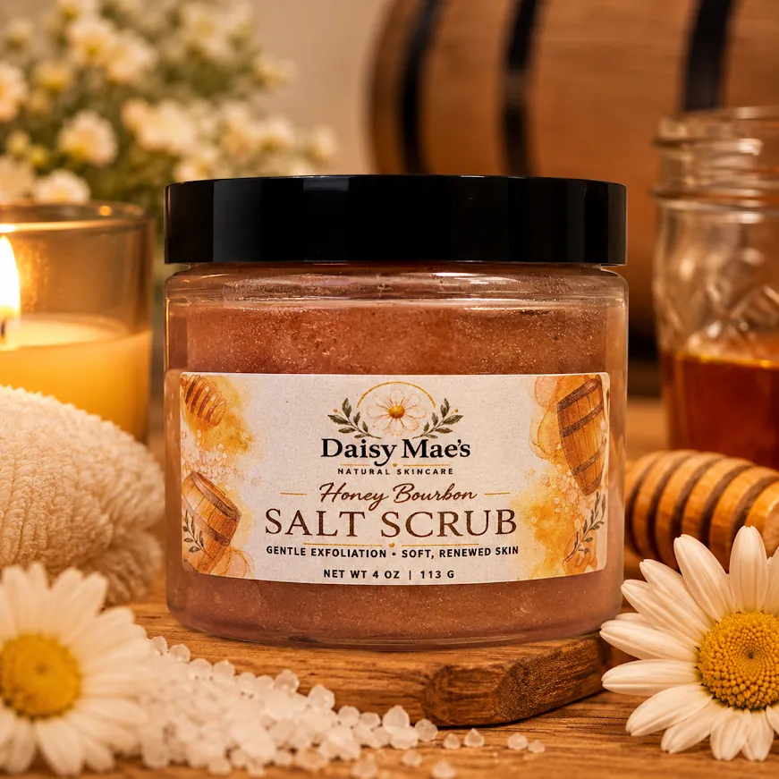 Salt Scrub {Honey Bourbon}