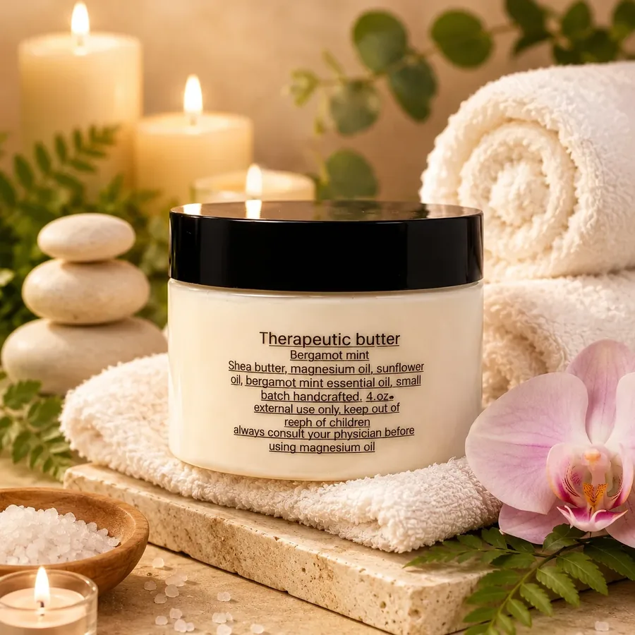 Therapeutic Butter {Bergamot Mint}